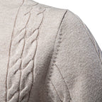 Men’s Cable Knit Turtleneck Sweater