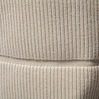 Men’s Textured Ribbed Crewneck Cotton Sweater