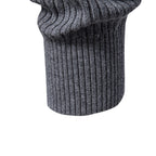 Men’s Ribbed Quarter Zip Cotton Sweater