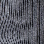 Men’s Ribbed Quarter Zip Cotton Sweater