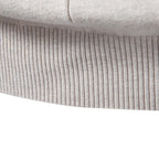 Men’s Quarter Zip Cotton Pullover Sweater