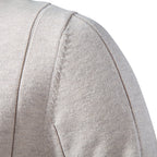 Men’s Quarter Zip Cotton Pullover Sweater