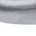 Men’s Diamond Knit Quarter Zip Cotton Sweater